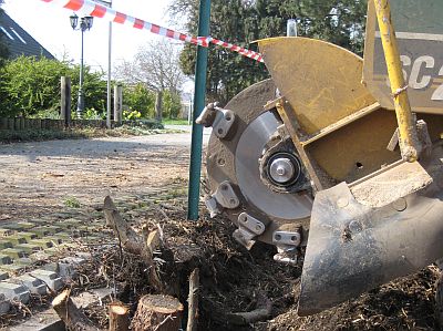 Die Messer der Stukenfräse